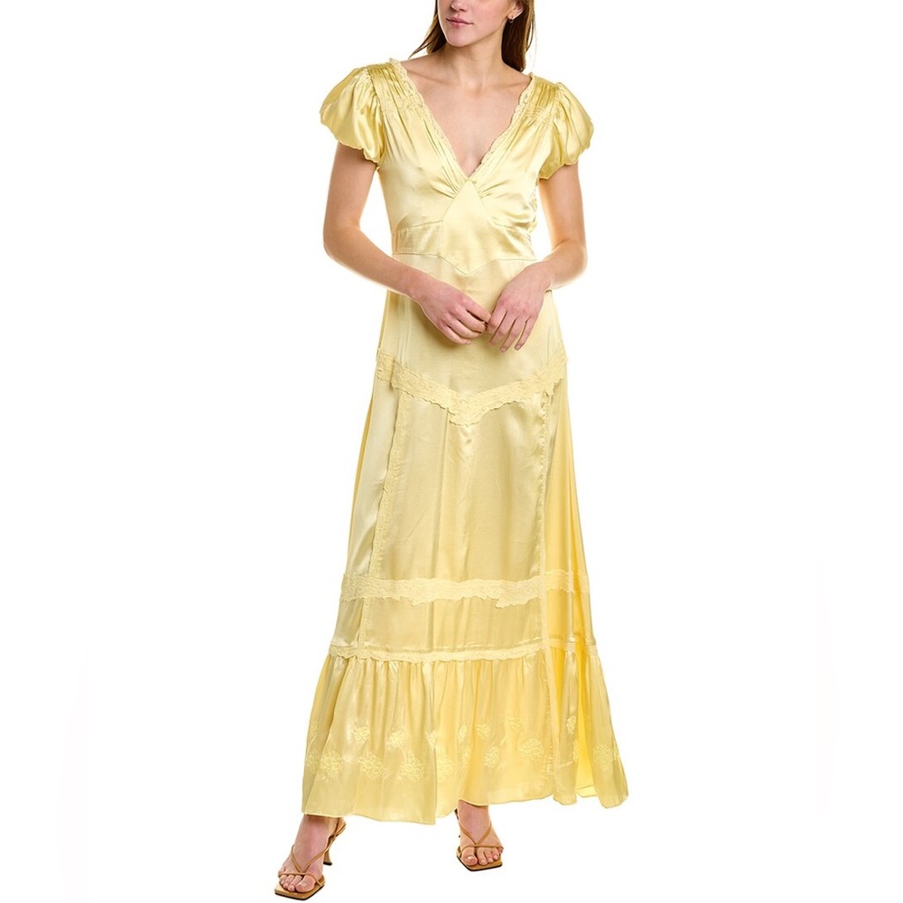 NWT LoveShackFancy Quintessa Maxi Dress (Size 4)